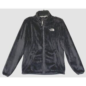 The North Face Osito Gray Soft Fleece Plush Full Zip Jacket